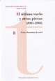 Dúo Universidad Valencia 2008 “El Último Vuelo y otras piezas 2003-2008”